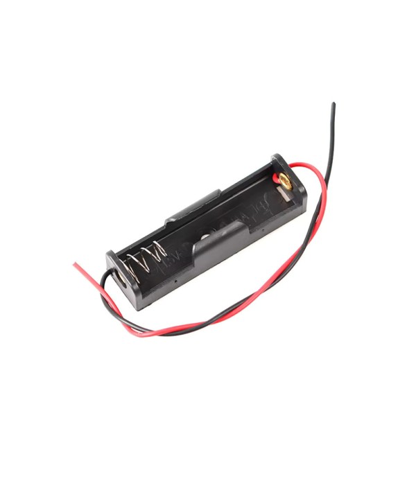 1x AA Batterijhouder - Losse Draden
