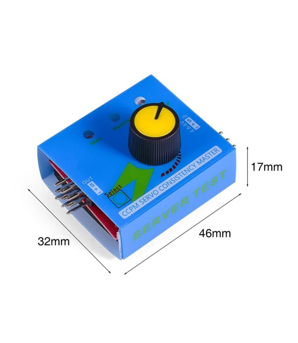 3-Channel Servo Tester - Servo Driver - 3 Modes