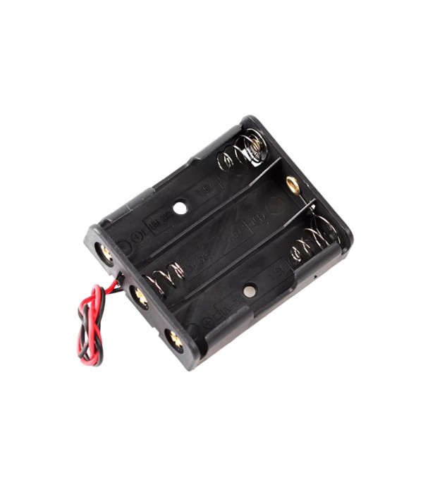 3x AA Battery Holder - Loose Wires