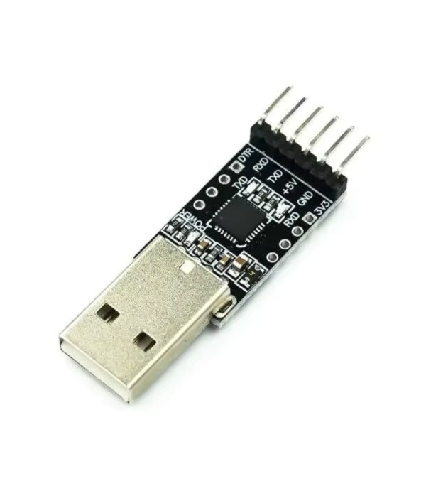 CP2102 USB to TTL Serial UART Converter with DTR Pin - USB-A - 3.3-5V