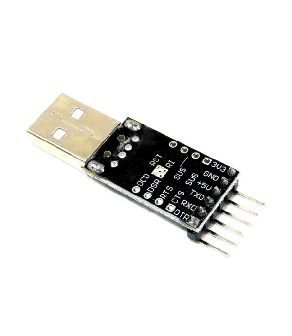 CP2102 USB to TTL Serial UART Converter with DTR Pin - USB-A - 3.3-5V