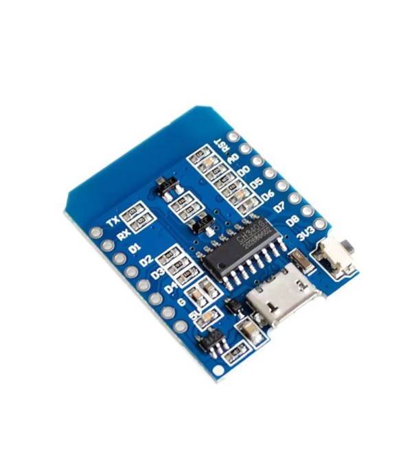 D1 Mini - ESP8266-12F - CH340G - WeMos Compatibel