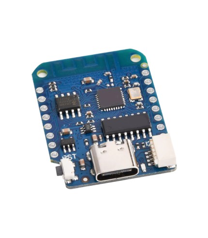 D1 Mini V4 - ESP8266 - CH340 - USB-C - WeMos LOLIN Compatibel