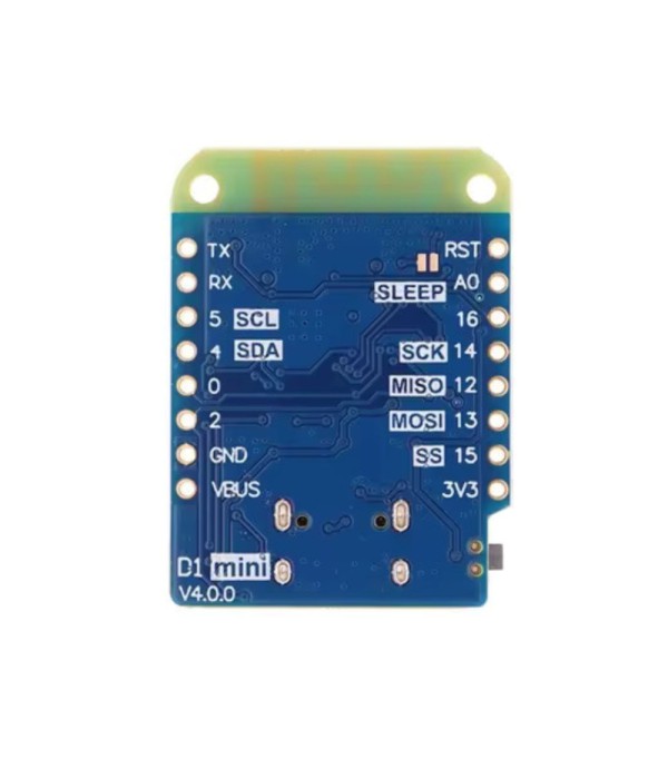 D1 Mini V4 - ESP8266 - CH340 - USB-C - WeMos LOLIN Compatibel