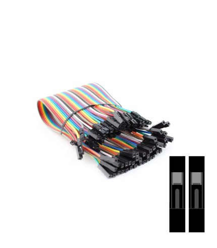 DuPont Jumper Cables - Female-Female - 20cm - 40 Wires
