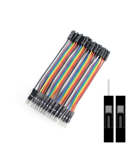 DuPont Jumper Cables - Male-Female - 10cm - 40 Wires