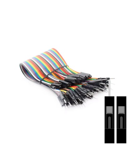 DuPont Jumper Cables - Male-Female - 20cm - 40 Wires