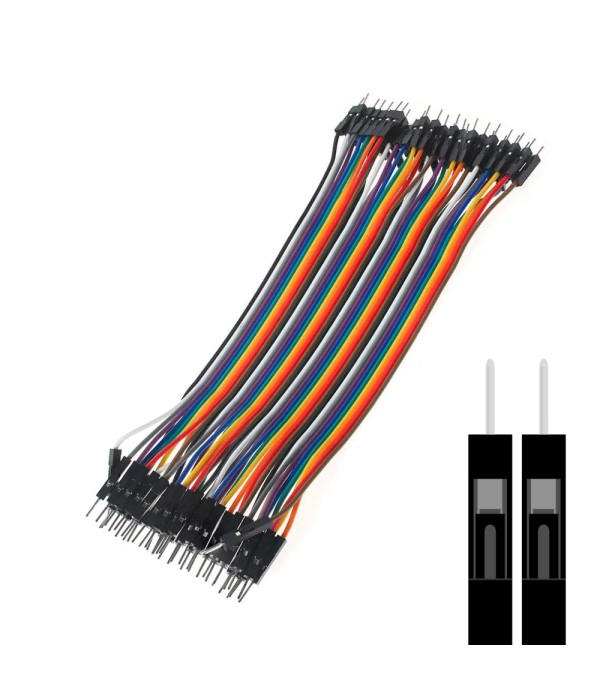 DuPont Jumper Kabels - Male-Male - 15cm - 40 Draden