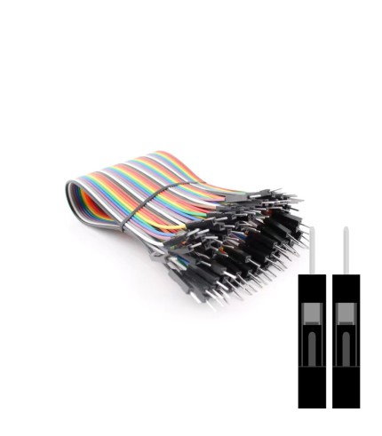 DuPont Jumper Cables - Male-Male - 20cm - 40 Wires
