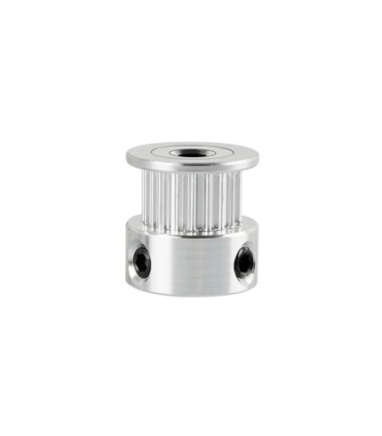 GT2 Pulley - 20 Tanden - 5mm As - 7mm Riem - Aluminium