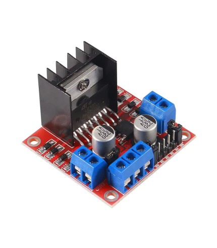 L298N DC-Motoraansturing - Dubbele H-Brug Motor Driver