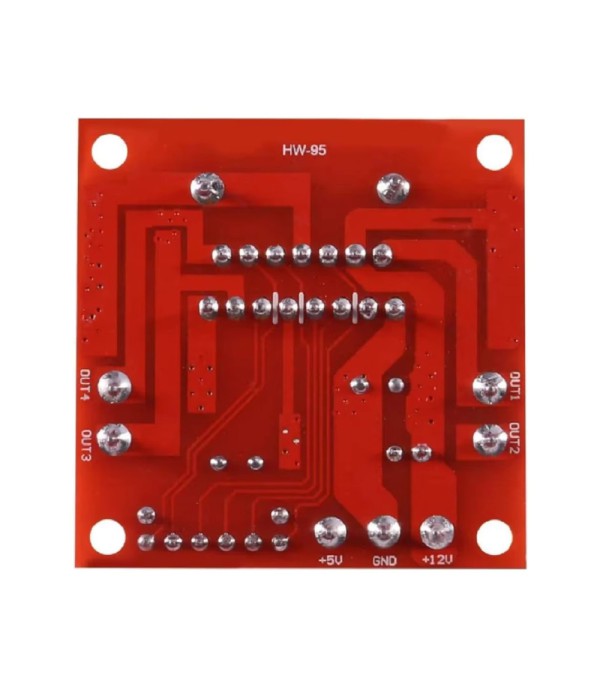 L298N DC-Motoraansturing - Dubbele H-Brug Motor Driver