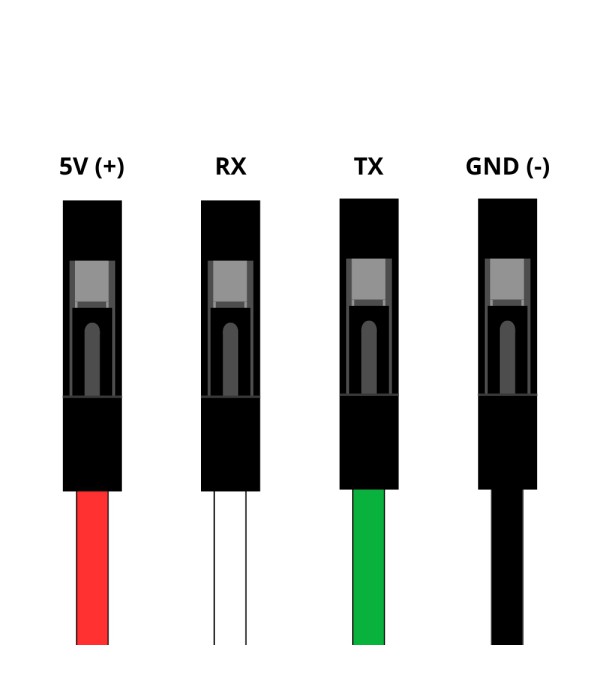 PL2303TA USB naar TTL Serieel UART (RS232) Converter - USB-A naar DuPont - 5V