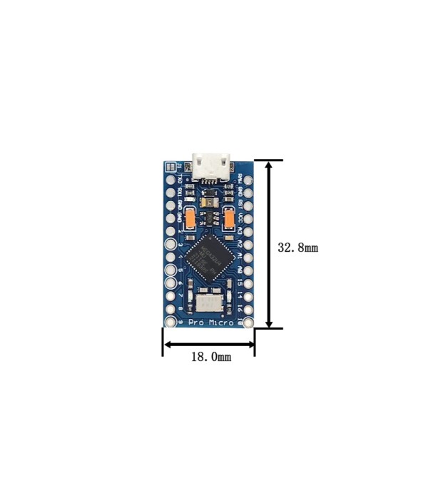 Pro Micro - 5V 16MHz - Micro USB - Arduino Compatibel