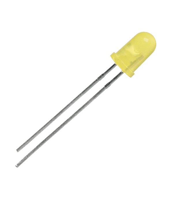 Yellow LED - 5mm Diffused
